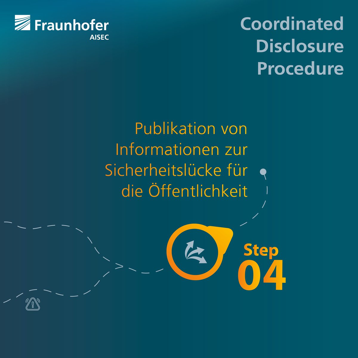 FraunhoferAISEC's tweet image. 🎉 Happy #EthicalHacking Day: Zum Tag der »guten #Hacker« zeigen wir, wie wir Sicherheitslücken verantwortungsvoll offenlegen.
Mehr zum #CoordinatedDisclosure-Prozess & zu unseren Forderungen an die Gesetzgebung: cybersecurity.blog.aisec.fraunhofer.de/mehr-rechtssic…
#WhiteHatHacking #ethicalhackingday