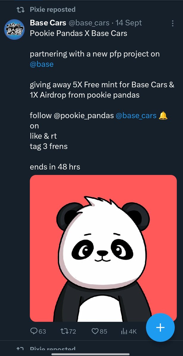 Marvreum's tweet photo. @Based_baddies @basedpandasnft @prateeksha_sol Edit
The bored guy (@boredoodleguy) alongside his girlfriend (@Based_baddies) in Their car (@base_cars) need a pet (@basedpandasnft)
#endscam https://t.co/syiVIqTsFx