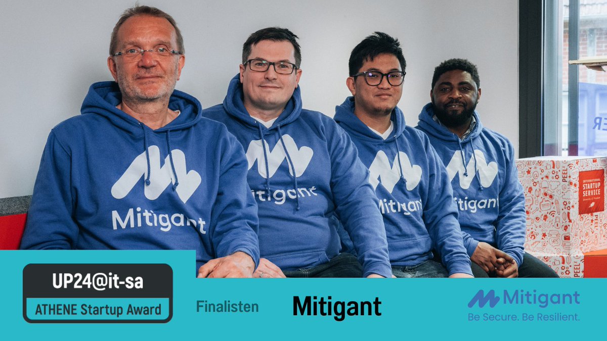 ATHENE Digital Hub Cybersecurity (@dig_hub_cysec) on Twitter photo 🌟 Mitigant ist einer der fünf Finalisten und kämpft um den UpAward24! 🌟 
Bei dem Start-up handelt es sich um eine SaaS-Lösung für Cloud-native Sicherheit und Cyber-Resilienz. 
Hier kommen Sie zum Interview: athene-center.de/aktuelles/news… 🌟 Mitigant ist einer der fünf Finalisten und kämpft um den UpAward24! 🌟 
Bei dem Start-up handelt es sich um eine SaaS-Lösung für Cloud-native Sicherheit und Cyber-Resilienz. 
Hier kommen Sie zum Interview: athene-center.de/aktuelles/news…