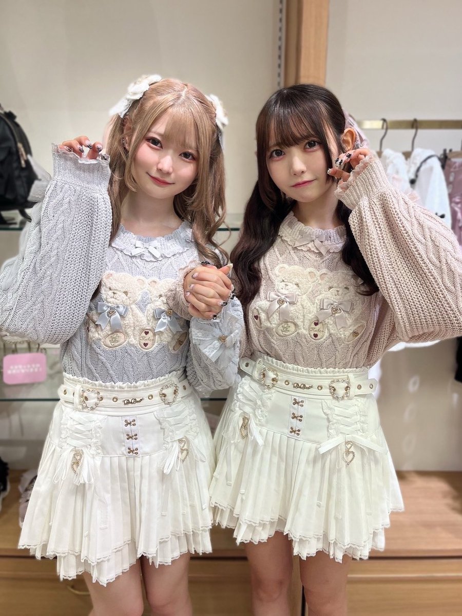 ❤︎ 𝐋𝐈𝐙 𝐋𝐈𝐒𝐀 近鉄Pass'e店 ❤︎ #TwinBearsニットトップス