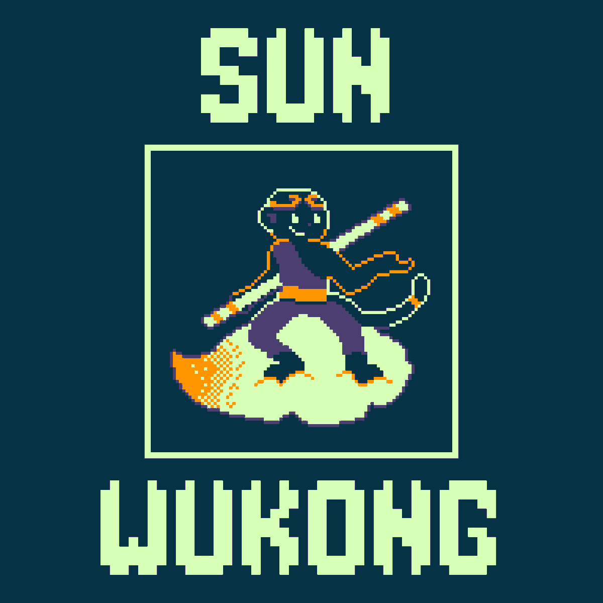justitialive's tweet photo. Third and final #Septembit big one!

Day 30: The Mythical Sun Wukong🐒

Of Black Myth, League of Legends, Dota, and Dragon Ball (👴Yes, Goku is based on this guy) fame

#pixelartist 
#ドット絵 https://t.co/RuhbAc6Wkz