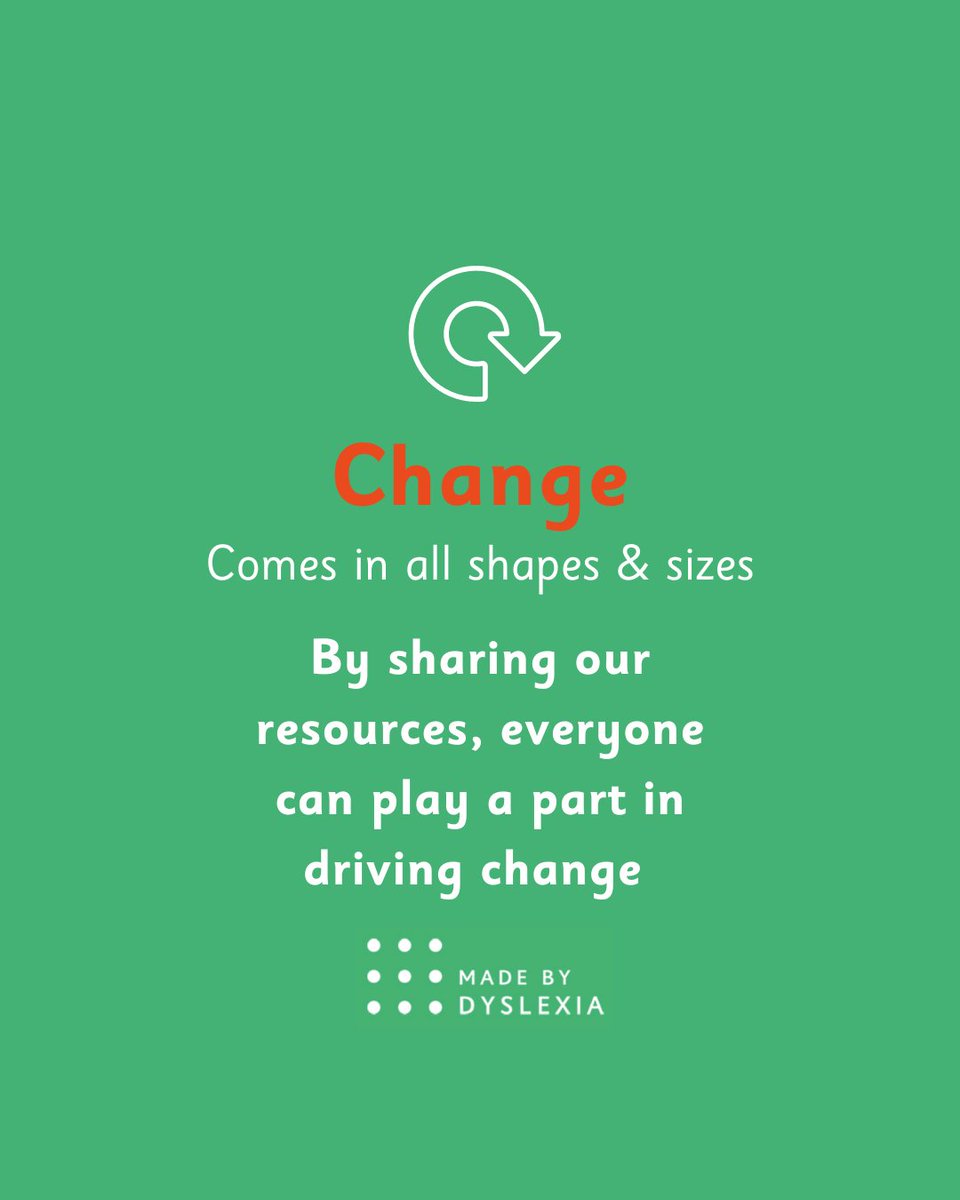 Made By Dyslexia tweet media