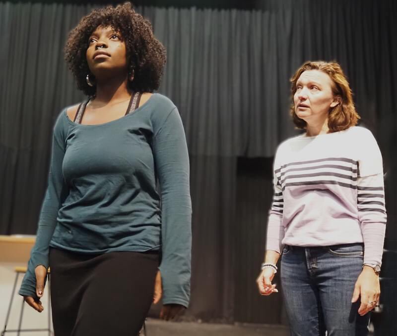 Into our last week of rehearsals for Four Mins Twelve Seconds by James Fritz, so sharing some photos from our rehearsal room, ready for performances next week Wed 9 - Sat 12 October. <a href="/BearPit_Theatre/">The Bear Pit</a> 

Tickets available thebearpit.org.uk/whats-on/four1…