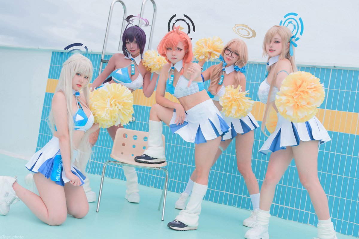 ブルーアーカイブ (Blue Archive) Cheer C&C, チア衣装のC&C