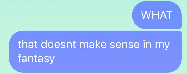 me when something goes a bit off