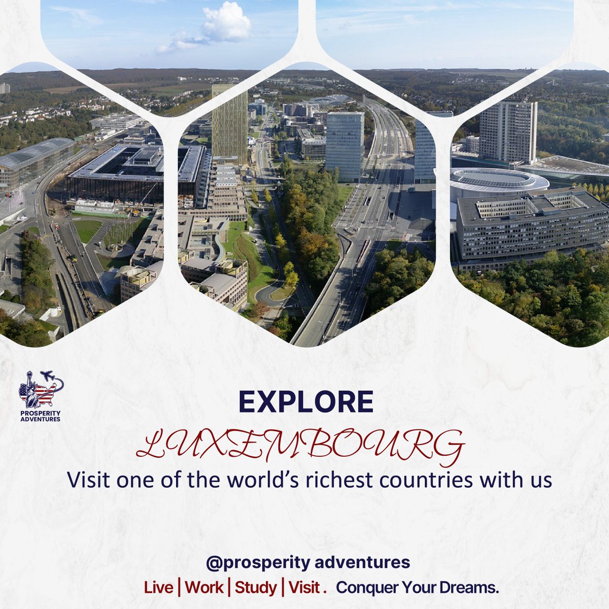 Prosperity_UG's tweet photo. Luxembourg! A tiny but stunning country in Western Europe, known for its breathtaking landscapes, rich history, and unique blend of French and German cultures. Let's explore Luxembourg!
Luxembourg awaits! Explore its stunning landscapes, rich history, and vibrant culture. https://t.co/bIcBOOuDkS
