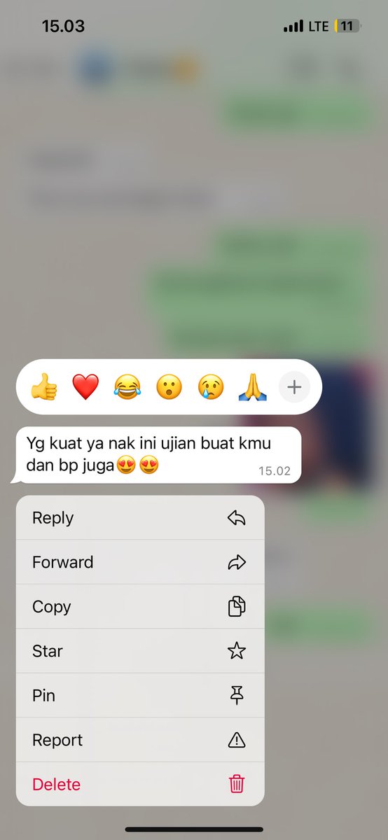 Berlinang air mata pas baca ini,, katanya Allah kasih ujian ke org yg kuat, semoga gue kuat