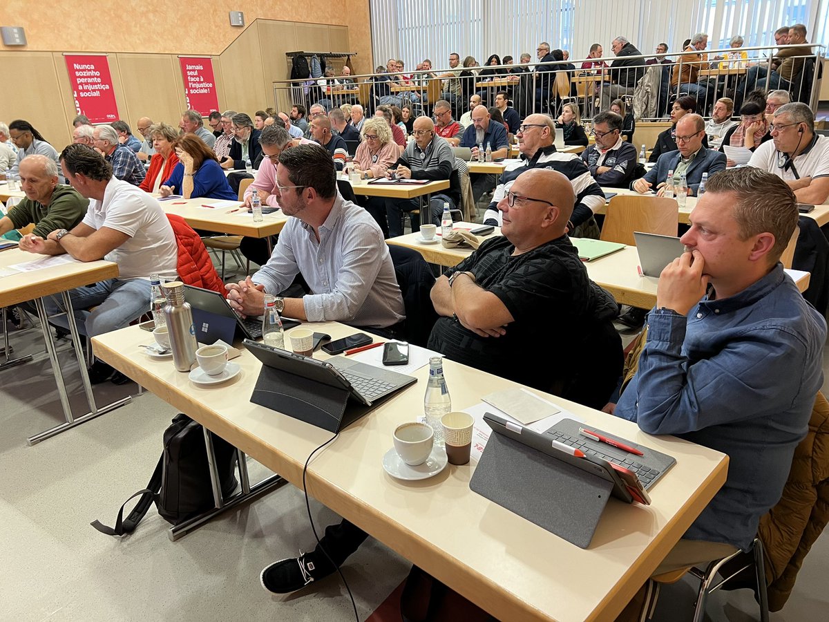 OGBL_Luxembourg's tweet image. Le Comité national de l’OGBL fait sa rentrée ce matin à Esch-sur-Alzette. A l’ordre du jour de la réunion figurent entre autres: le suivi des principaux dossiers nationaux en cours &amp;amp; des rapports de la situation dans les entreprises.