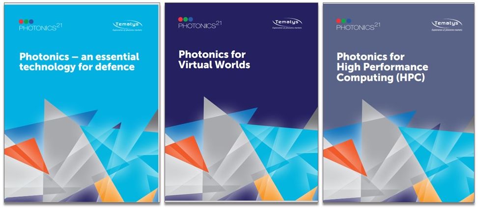 📢New Photonics21 thematic reports 📄 highlight the potential of #photonics for Defence 🪖, Virtual Worlds 🥽 &amp; High Performance Computing for the 🇪🇺European economy 

👉Read the news on our website:
photonics21.org/2024/new-photo…

👉Download the reports: photonics21.org/ppp-services/p…