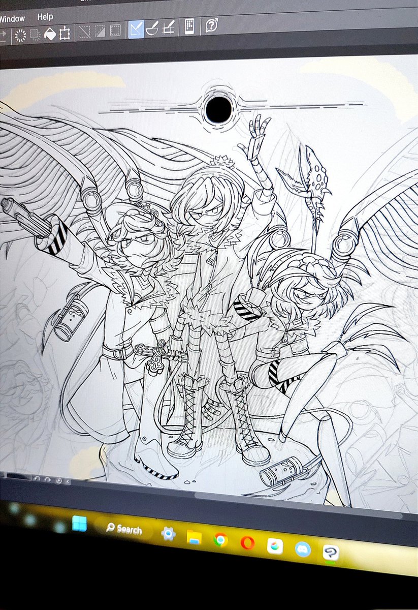 Testing out csp (wip)
This will be part 2 of my last piece?? Dunno..

(Also, please check out my pinned post if ya haven't yet- thank u in advance)