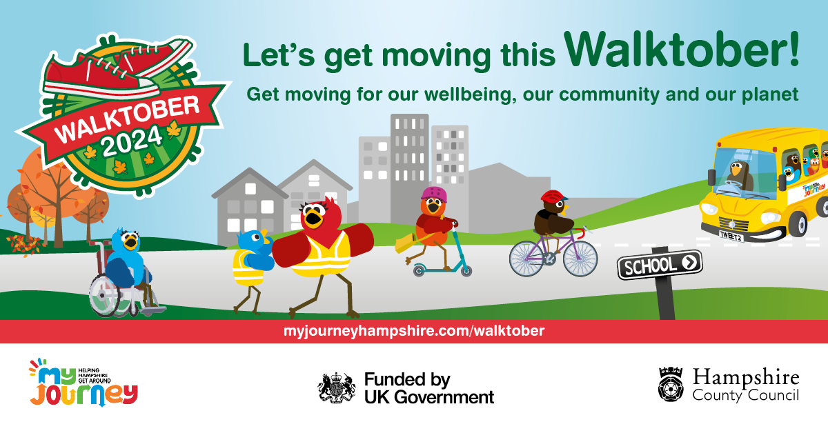 SchoolParkSafe's tweet photo. Reminder: #Walktober 2024 starts today!
Celebrating International Walk to School Month 👏
How will you travel actively &amp; sustainably this October? 🚲🚌
Pupils, record your completed activities on your Walktober Activity Card!
Event &amp; competition info: https://t.co/5Q7B95yszc https://t.co/fmBZ7aSBzA