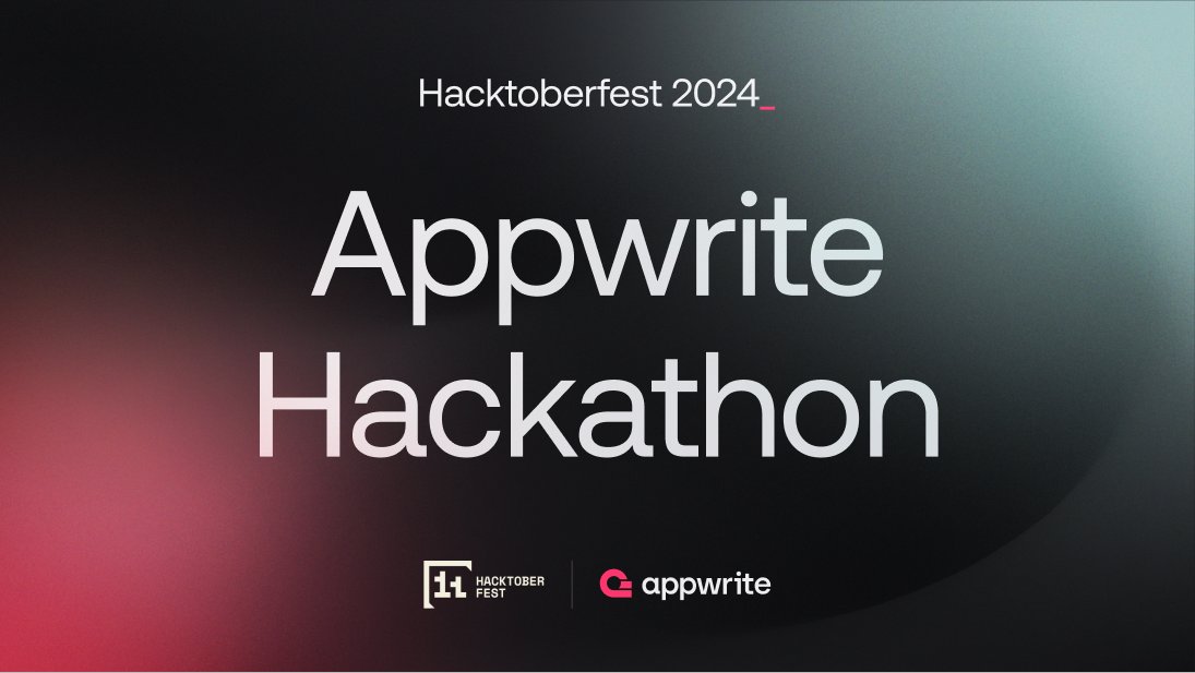 Happy <a href="/hacktoberfest/">Hacktoberfest</a> 2024!

The Appwrite Hackathon starts today!

📅 October 1st — October 31st.

Here is what you need to know 👇