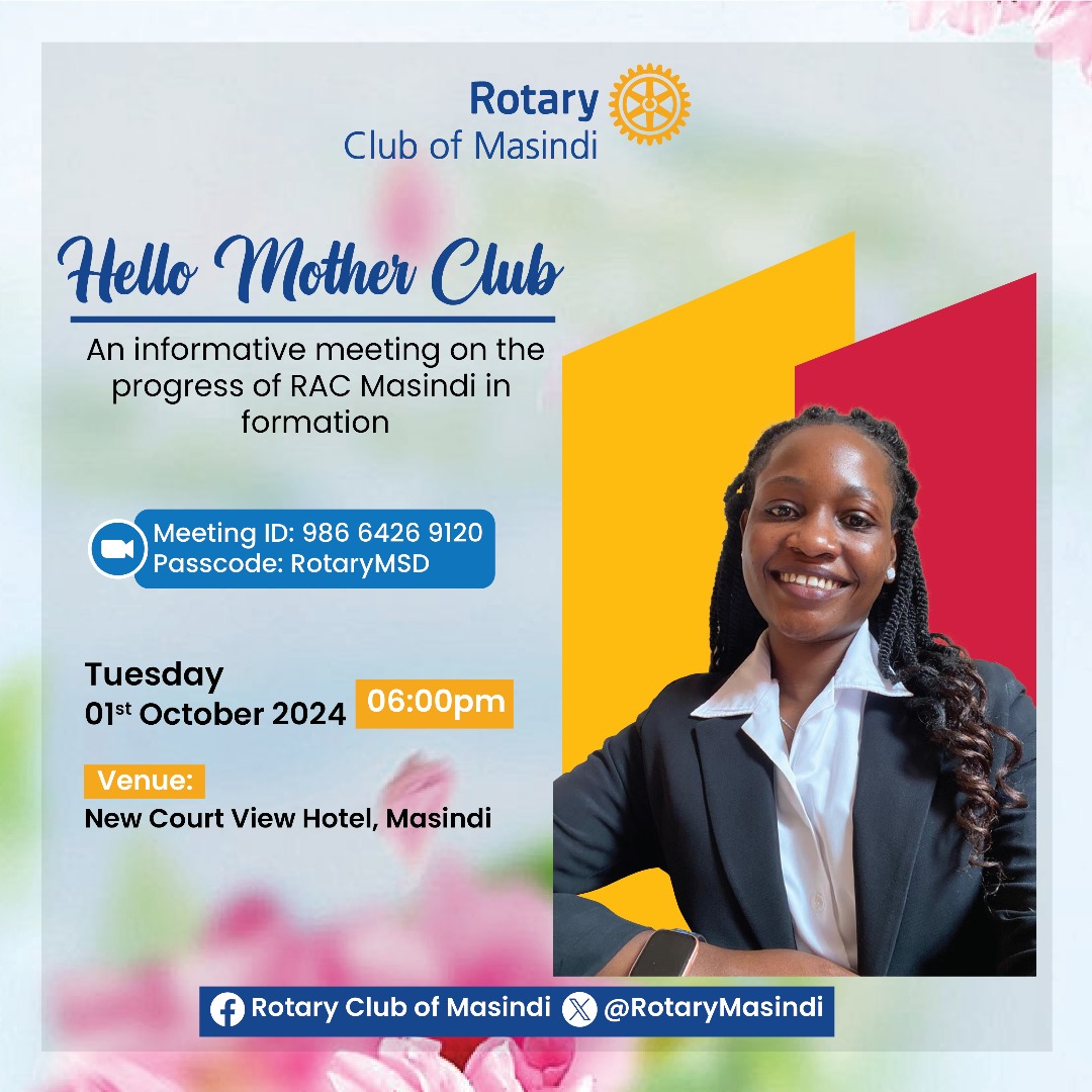 Rotary Club of Masindi D9213 tweet media