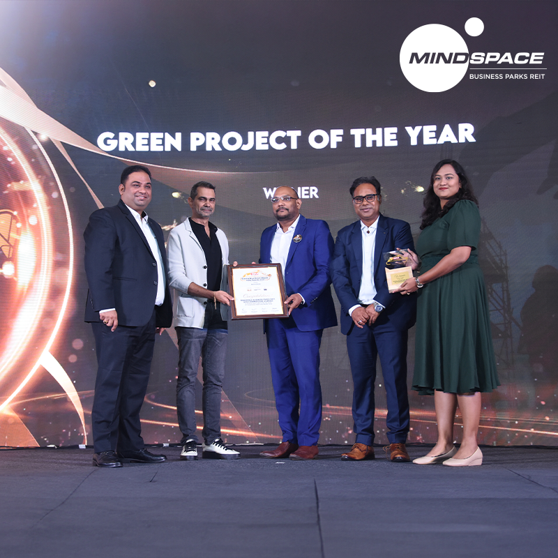 mindspace_parks's tweet photo. We are thrilled to have received the ‘Green Project Of The Year’ award for Gera Commerzone Kharadi at the prestigious @ConstructionWeek Awards 2024. https://t.co/pzaT7NcldP