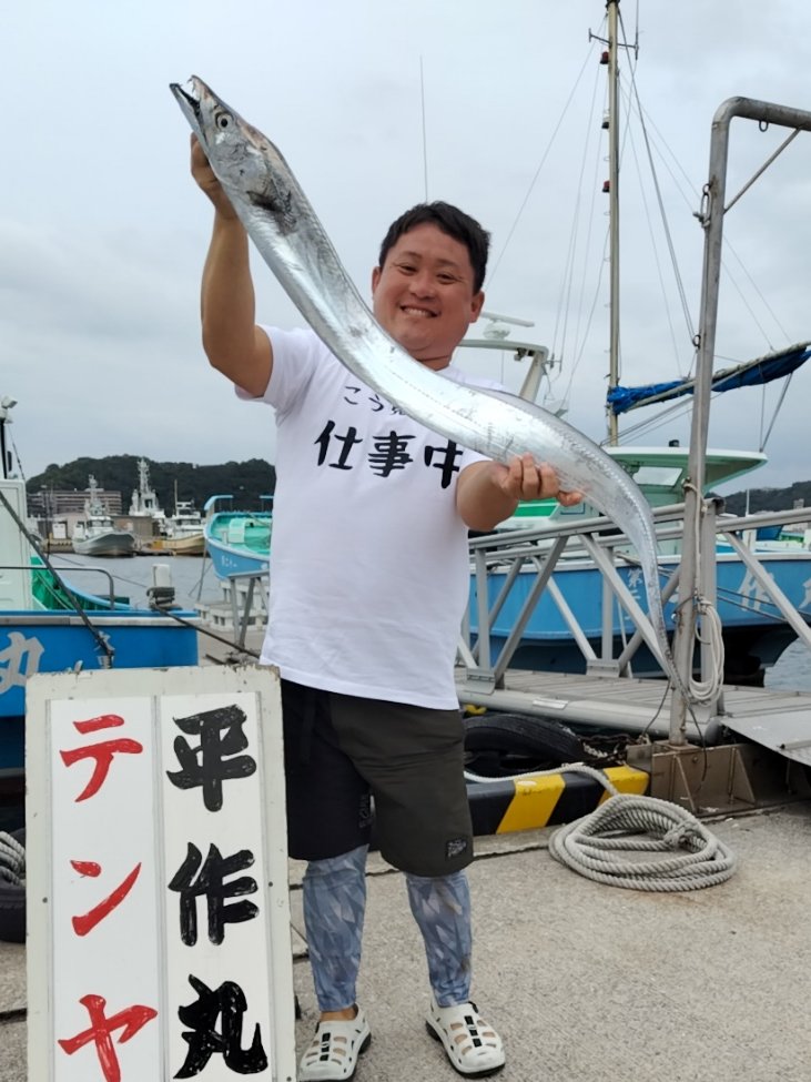 Anglersdreamcup's tweet photo. 🎉 3rd Week 9/24〜9/30　第3位🎉

久里浜港 平作丸からの釣果✨
134cm🐟

大型ドラゴンサイズで3位入賞🎣

久里浜港 平作丸
https://t.co/AukTPOWdSx https://t.co/dzyn9XgwzV
