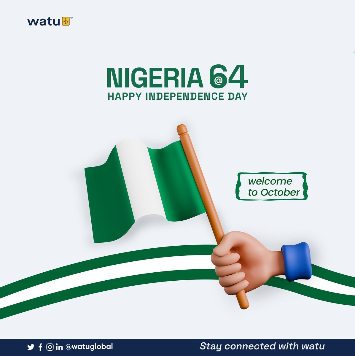 watubank's tweet photo. Celebrating the resilience of our great nation. Happy Independence Day! Wishing you a month filled with joy and success. https://t.co/O8yV2xybs4