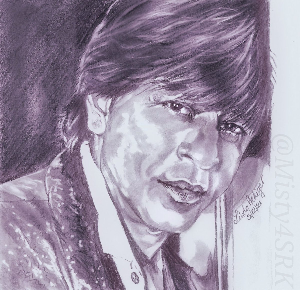 Misty4SRK's tweet image. Love this song 🎶
#MereNaamTu #ShahRukhKhan #SRK #Zero #SRKFanArt