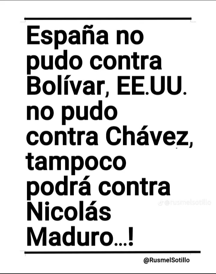 ivoneyepez21's tweet photo. NO PODRAN.
NO VOLVERAN. https://t.co/2zR3rcJiFV