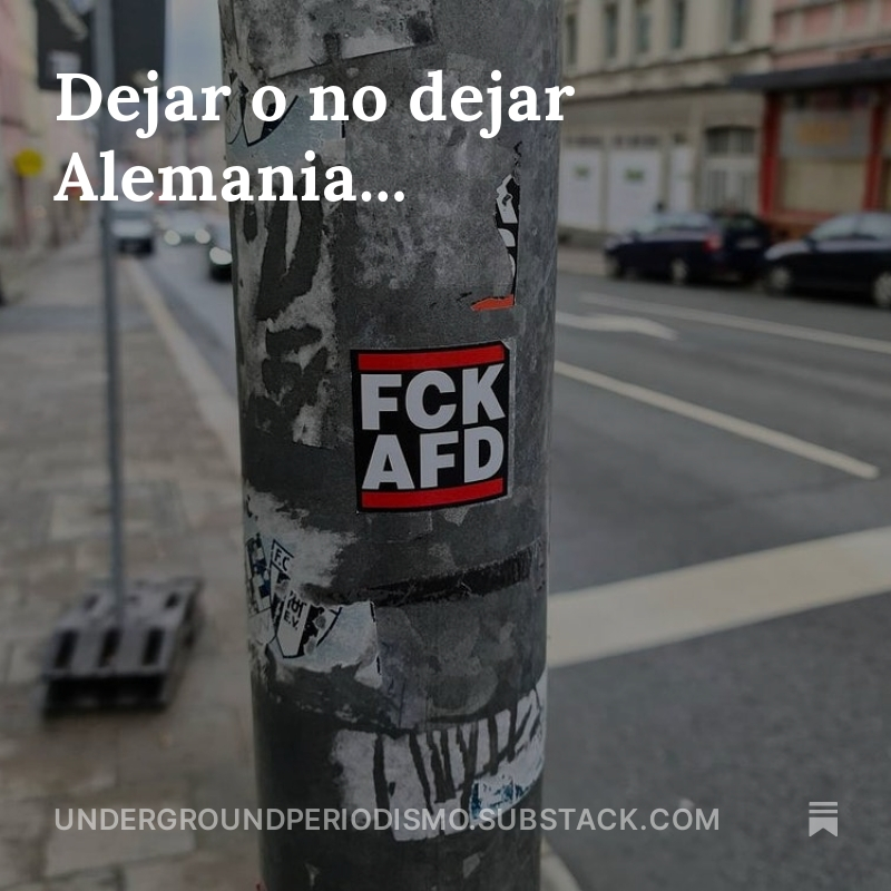 Underground. Periodismo Internacional tweet media