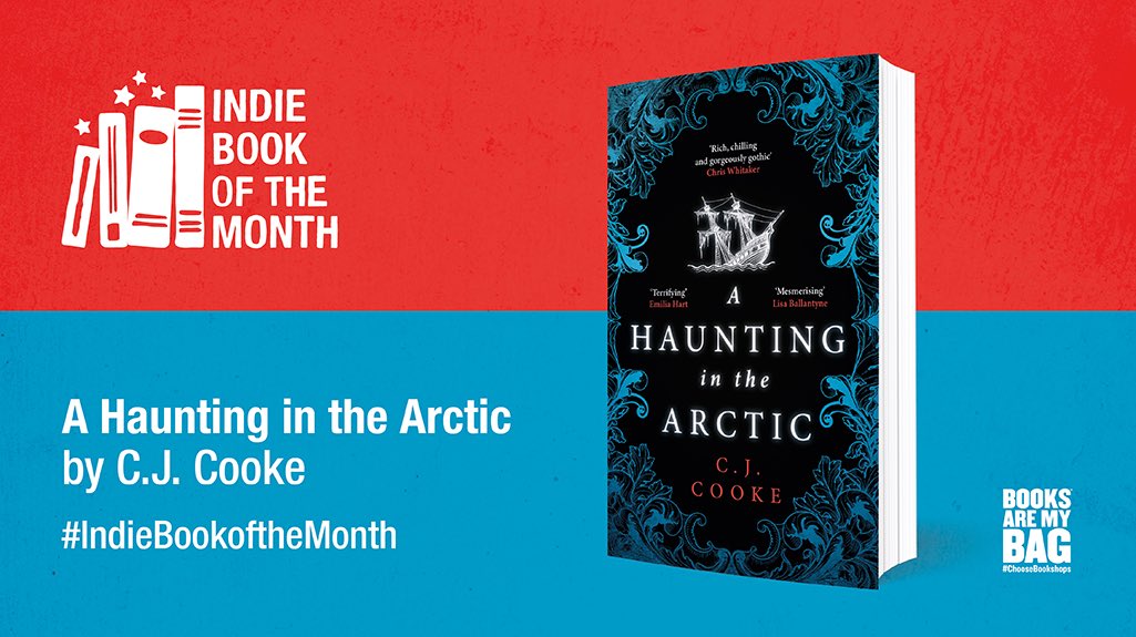 C.J. Cooke (@cjesscooke) on Twitter photo I’m over the moon about this! A HAUNTING IN THE ARCTIC is <a href="/booksaremybag/">Books Are My Bag</a> Fiction Book of the Month. The fact that this is a selection made by indie bookshops is a true honour! 🥳 tinyurl.com/2ushej33 I’m over the moon about this! A HAUNTING IN THE ARCTIC is <a href="/booksaremybag/">Books Are My Bag</a> Fiction Book of the Month. The fact that this is a selection made by indie bookshops is a true honour! 🥳 tinyurl.com/2ushej33