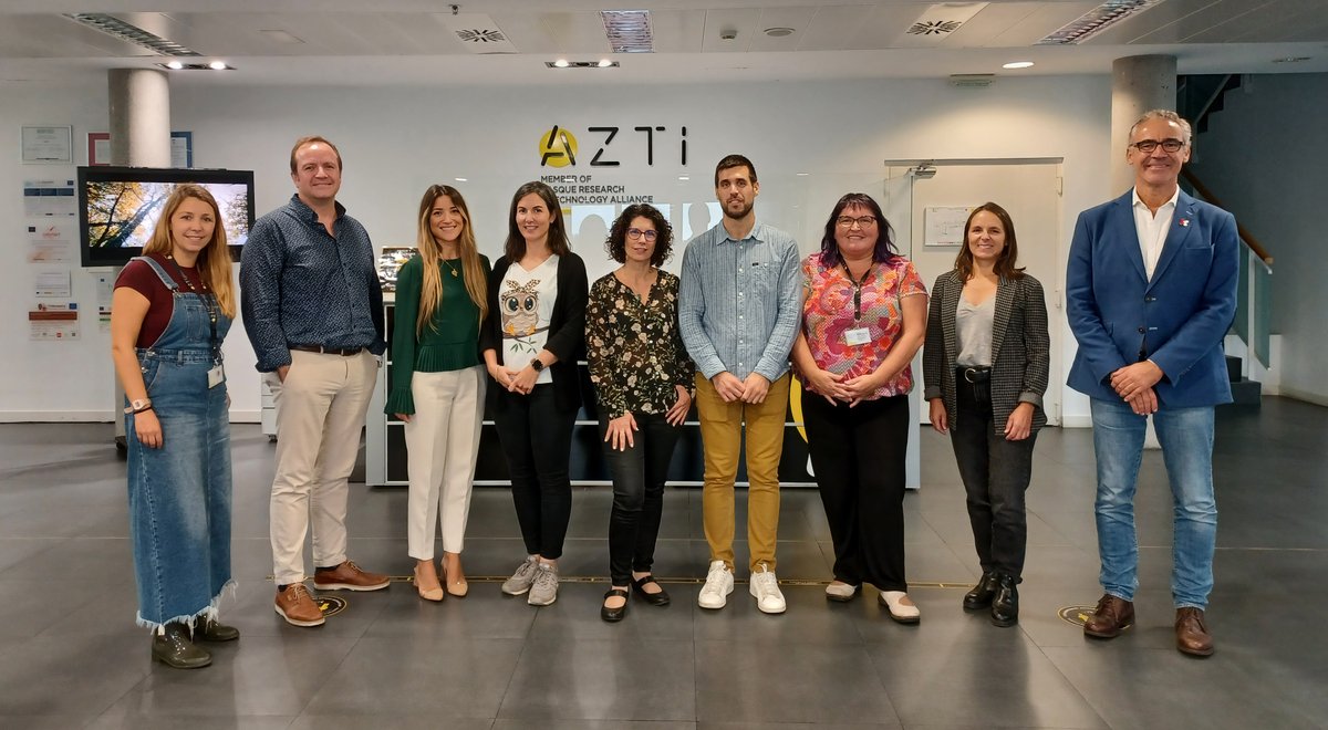 BIOTEGANIA's tweet photo. Parte del Consorcio de #Biotegania se reunió en @azti_brta para compartir avances del PT5 cuyo objetivo es el desarrollar herramientas #biotecnológicas para el diagnóstico, #prevención y control eficiente de #patógenos bacterianos en la producción ganadera https://t.co/qhZnHy7ENz