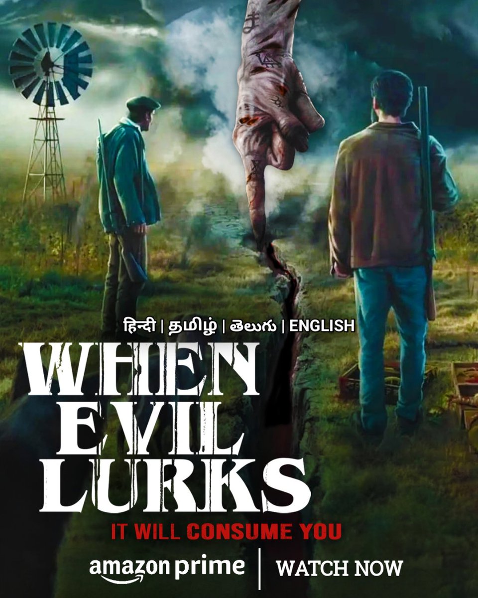 FlickMatic_'s tweet photo. #WhenEvilLurks [2023] American Supernatural Horror Drama Film

Now Streaming in #Hindi, #Tamil, #Telugu &amp; #English Language Only on @PrimeVideoIN

IMDb Rating:- 6.9/10

@PictureWorksInd

Official Trailer:-
https://t.co/mIYvMuLQXm

#PictureWorks #AmazonPrimeVideo @FlickMatic_ https://t.co/uhWQ4I3CI5