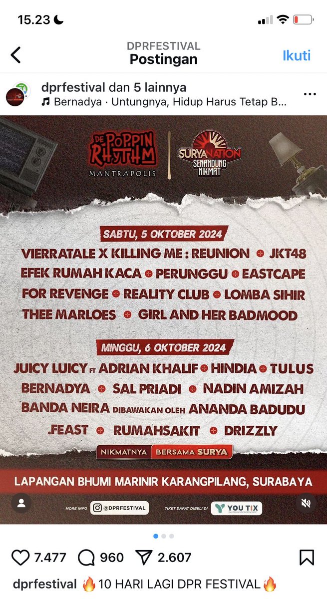 doiuts's tweet image. WTB DONG TIKET DPRFESTIVAL #zonauang #zonaba #zonajajan