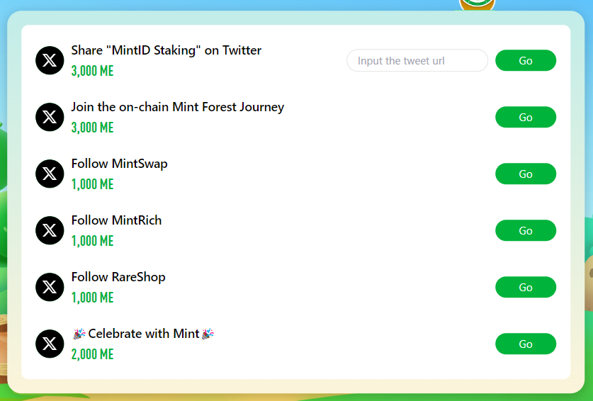 CryptoBikash's tweet photo. @Mint_Blockchain New Social Task 🪂
💎 #MINT will allocate 12% of the total MINT token supply to #MintID stakers, #GreenID holders, and Mint Expedition users.
✅Complete Now: https://t.co/qgERCAlQHU
🔸 Invite Code: EBC857FE
💿 Video: https://t.co/dc0RjsOK63
#Airdrop https://t.co/dQnv5ghs4T
