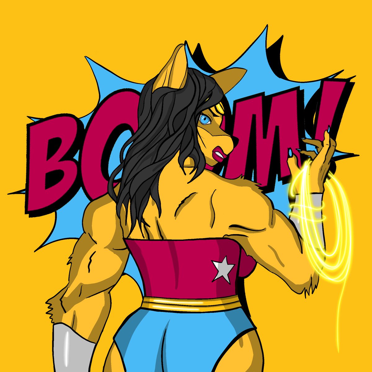 Can Wonder Woman help Radix price??

She’s still available for Random Mint: singularityx.net/nfts#roidettes