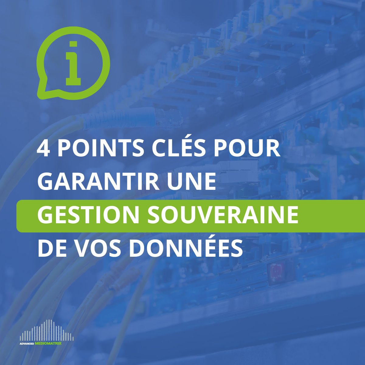 On parle Souveraineté des données sur le blog ! ⬇️
advanced-mediomatrix.com/les-4-points-c…

#souveraineténumérique #datacenter #data