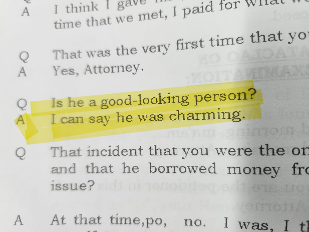 This kind of question and answer 😅😅😅