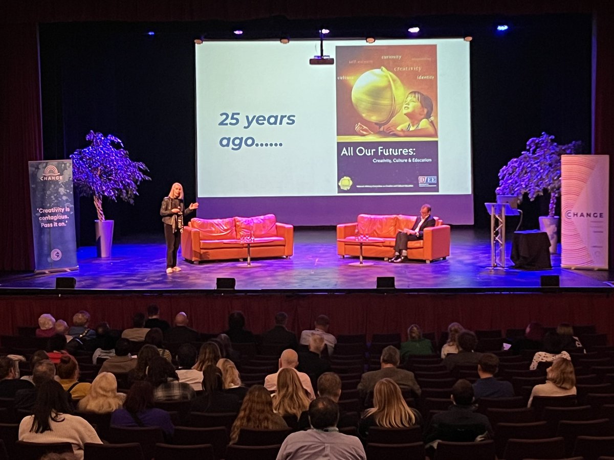 The C Change (@cchangenw) on Twitter photo Great start to #Cchangeconf24 with <a href="/LucasLearn/">Professor Bill Lucas</a> and Valerie Hannon #creativity matters Great start to #Cchangeconf24 with <a href="/LucasLearn/">Professor Bill Lucas</a> and Valerie Hannon #creativity matters