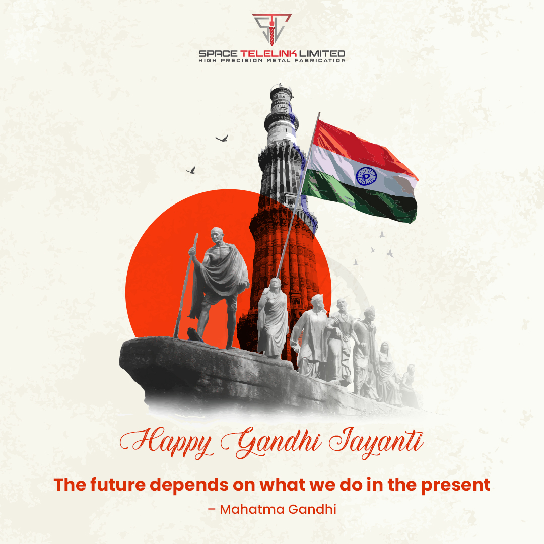 space_telelink's tweet photo. On this Gandhi Jayanti, let’s honor the spirit of Mahatma Gandhi, who taught us the power of non-violence and truth. May we carry forward his message of peace and compassion in our hearts and actions. Together, we can inspire change!

Happy Gandhi Jayanti https://t.co/dJ2EBJFZXV