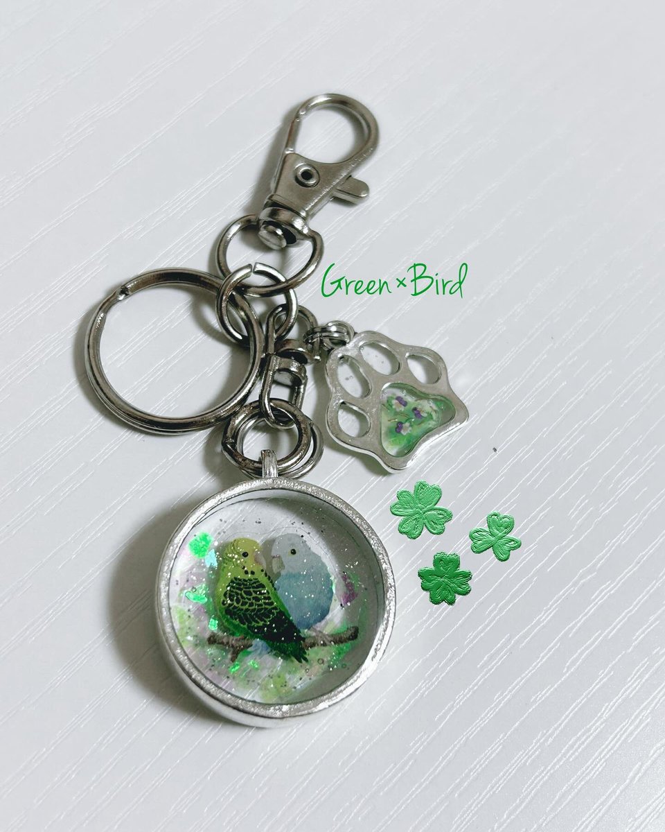 🦜×💚

 #レジン  #レジン好きさんと繋がりたい  #ハンドメイド  #ハンドメイド作家さんと繋がりたい