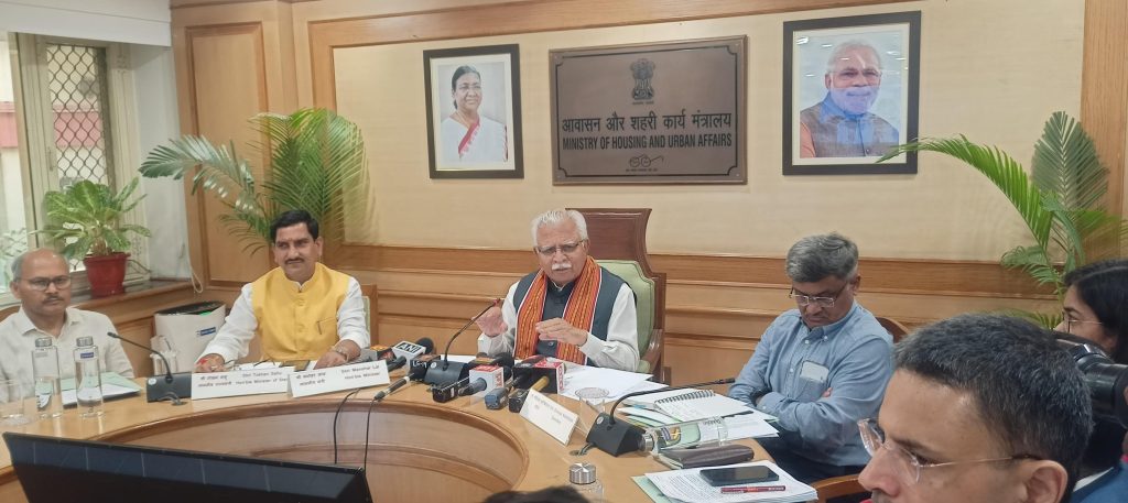 airnews_chd's tweet image. केंद्रीय आवासन एवं शहरी कार्य मंत्री मनोहर लाल ने कहा है कि मोदी सरकार ने तीसरे कार्यकाल के पहले 100 दिनों में शहरों के बुनियादी ढांचे और आवास के क्षेत्र में सुधार के लिए कई बड़े फैसले लिए हैं।

 #100DaysOfModi3