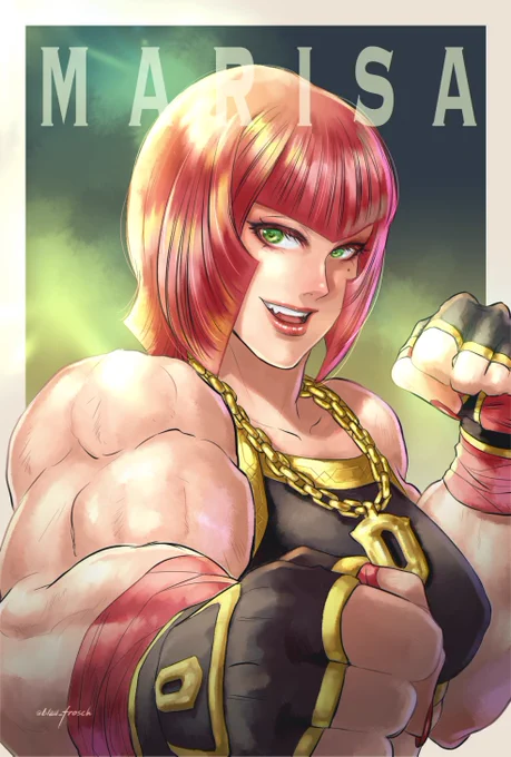 マリーザさん#StreetFighter#格ゲーキャラ描こうぜ 