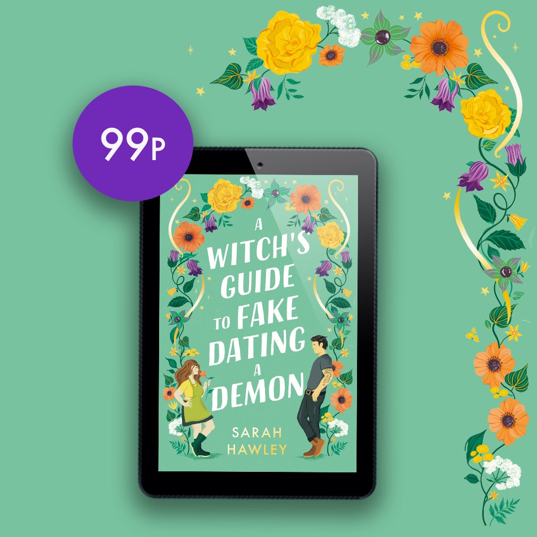 Fans of @mssarahhawley, rejoice! 

#AWitchsGuidetoFakeDatingaDemon is available for 99p for a very limited time. It's the perfect blend of magic and humour that'll ease you into the Autumn season 🍁🍃

Grab your copy now: brnw.ch/21wNlcC