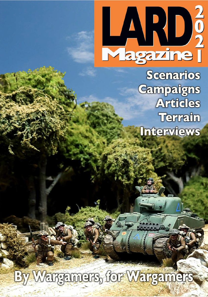 Dozibugger's tweet photo. Lard Magazine needs YOU! Contributions are invited for this years #LardMag2024. Last year's mag was the biggest EVER; over 250 pages of fabulous articles &amp; scenarios created by the @toofatlardies #wargaming community for all to enjoy. DM me for submission details #spreadthelard https://t.co/Lo2lO76iol