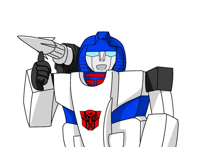 #トランスフォーマー ちゃんとリジェ描きました