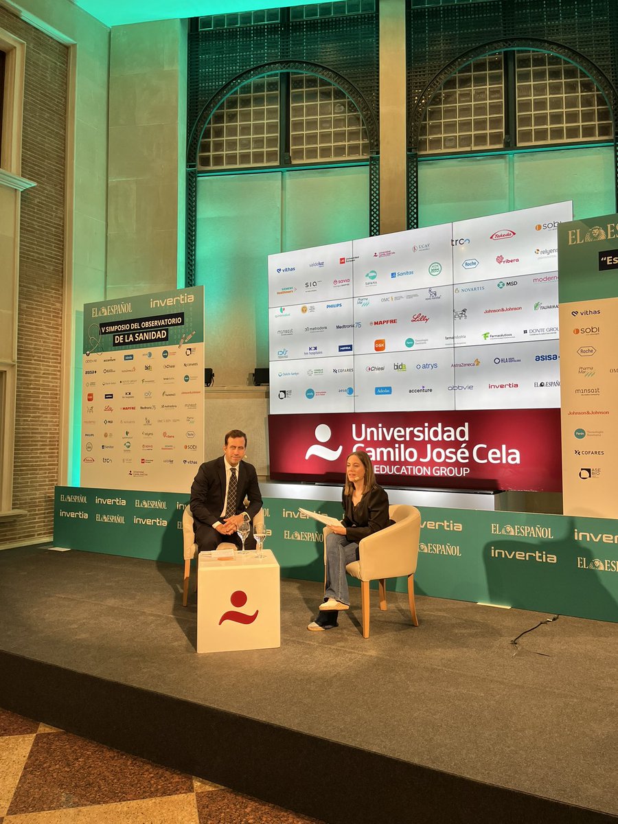 Hoy estamos en el #ObservatoriodelaSanidad de <a href="/elespanolcom/">EL ESPAÑOL</a>. Román Latorre habla con <a href="/MercedesRivera0/">Mercedes Rivera</a> sobre el trabajo de Sobi en torno a las #EnfermedadesRaras elespanol.com/eventos/2024/o…