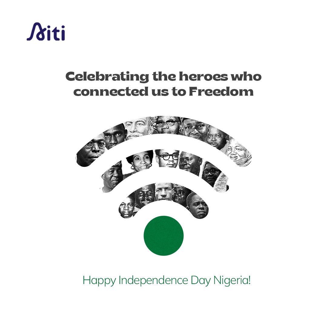 aiti_create's tweet photo. Today we are celebrating 64 years of independence and freedom. 
Happy Independence Day Nigeria! 
🇳🇬🇳🇬🇳🇬 https://t.co/B9cglilaHj