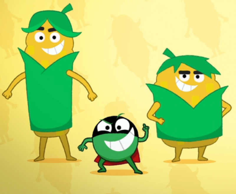 Pippinpupp's tweet photo. Ok.... Wtf happened to the cobs?
#supertato #evilpea #season3 #CBeebies #bbc #corncobs https://t.co/wHpIikqWGS