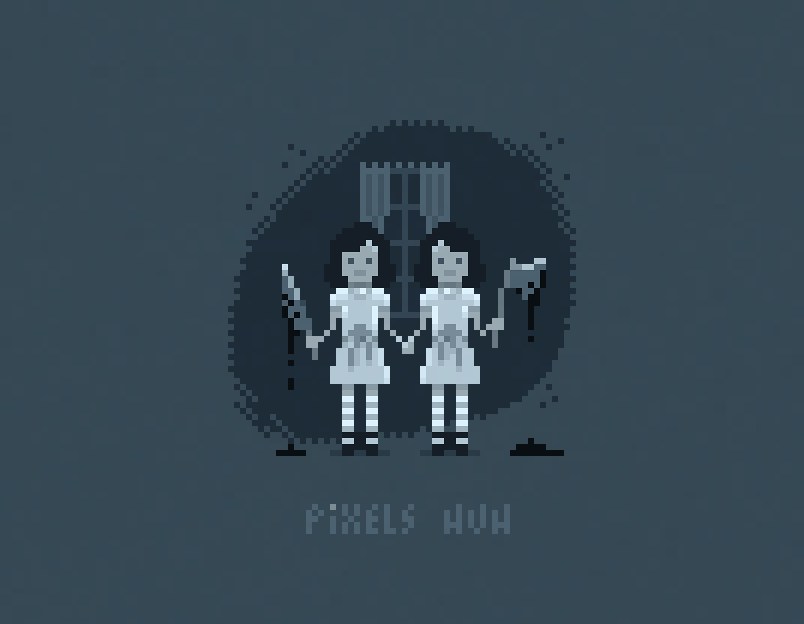 OctaviNavarro's tweet photo. Have you played the Midnight Scenes series yet? Do it or you'll have a visit from the twins!😉
https://t.co/HBlNidhUR0
#MidnightScenes #pixelart #horror #Spooktober https://t.co/0Bk8W32YeC