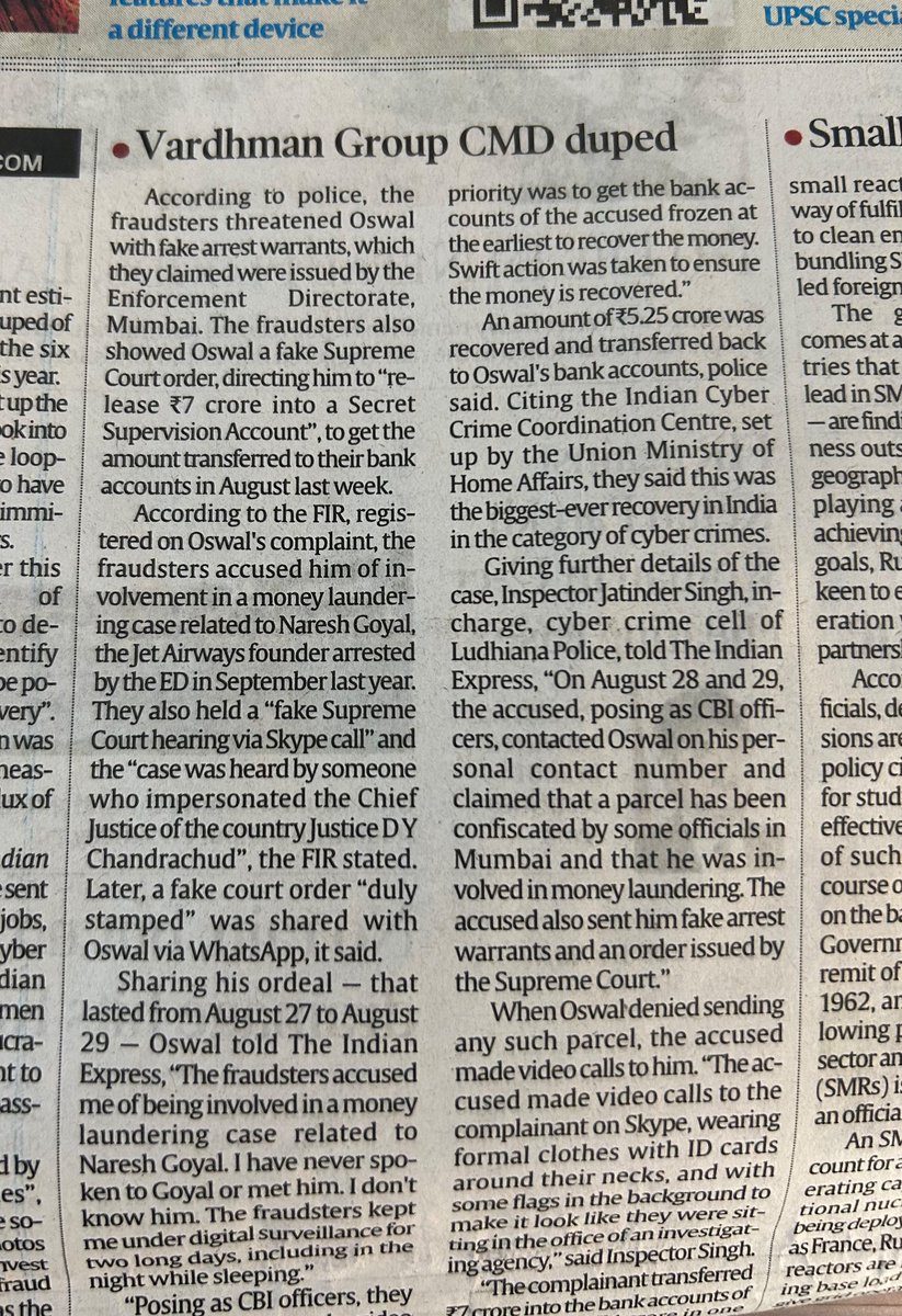 Apkal's tweet image. India’s biggest online fraud also shows the dread of Enforcement Directorate or ED among India’s business community:

#onlinefraud #ED #PMLA #OnlineSafety #PMModi #law #ElectoralBonds