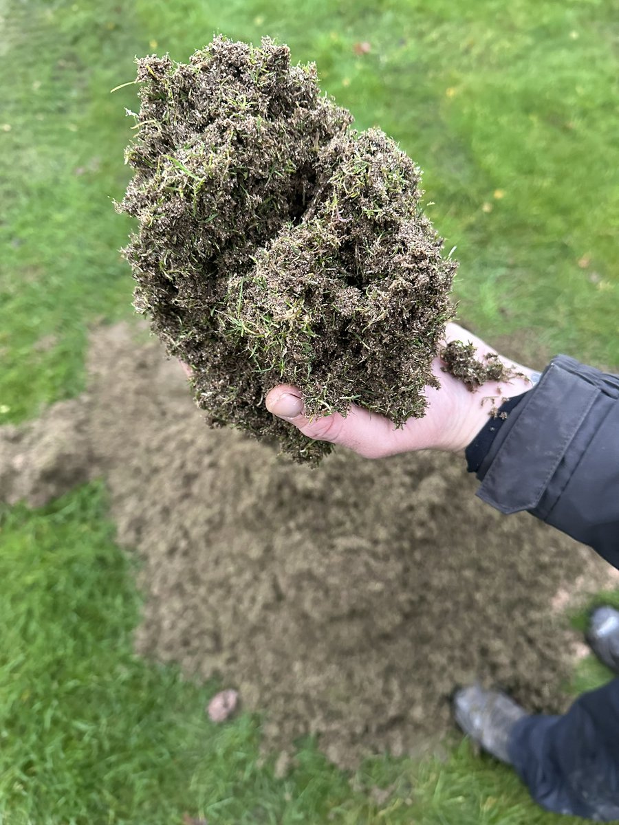 HurlstonHallGc's tweet photo. Busy day here at Hurlston Hall with @BA_LTD in with their GKB Sandfiller. Also @pleasantviewgm here Verti-Draining the fairways, both doing a brilliant job!! https://t.co/CaJwKGhd8S