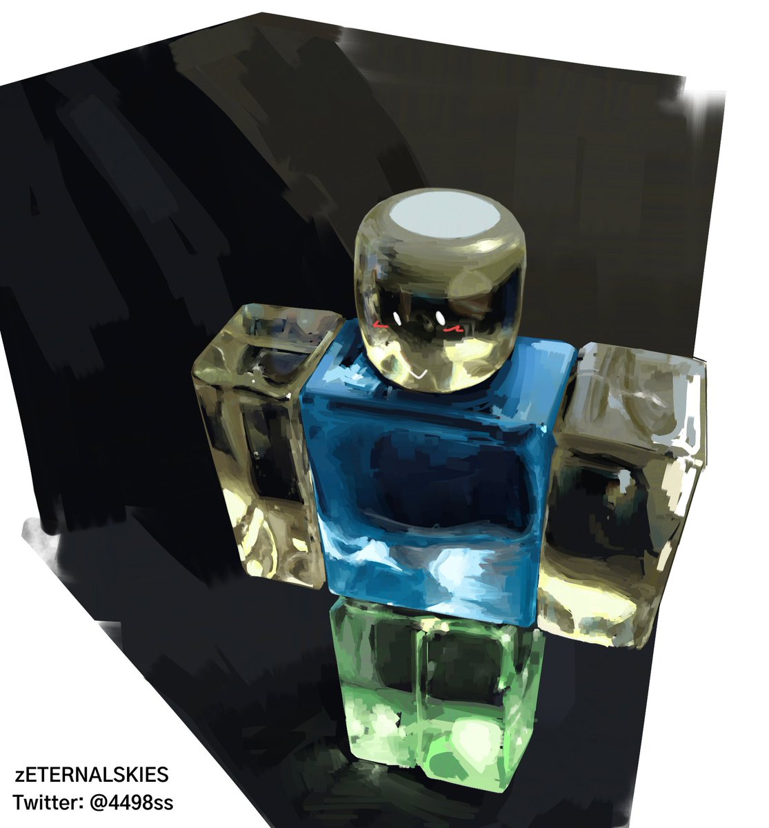 4498ss's tweet image. art tip: use physical references 

#roblox #robloxart