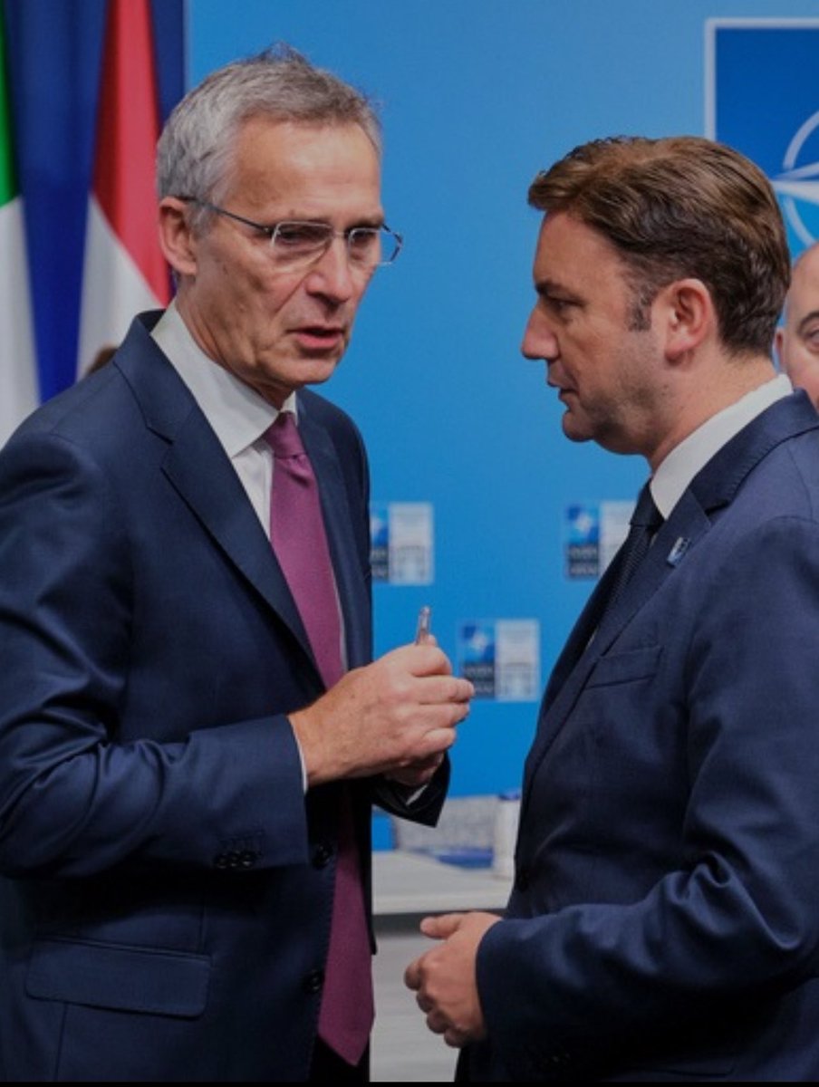 Bujar Osmani (@bujar_o) on Twitter photo As the NATO Sec. Gen.’s <a href="/jensstoltenberg/">Jens Stoltenberg</a> term ends, I’m grateful for the strong cooperation during my time as Foreign Minister. Proud that North Macedonia became a NATO member during our mandate and honored to represent our country at NATO meetings for four years. As the NATO Sec. Gen.’s <a href="/jensstoltenberg/">Jens Stoltenberg</a> term ends, I’m grateful for the strong cooperation during my time as Foreign Minister. Proud that North Macedonia became a NATO member during our mandate and honored to represent our country at NATO meetings for four years.
