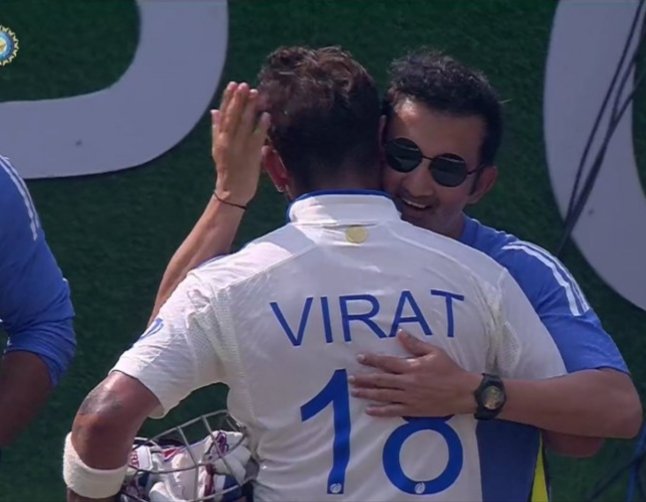 AjayMee49943943's tweet photo. #INDvsBAN 
#ViratKohli𓃵  
India won by 2-0 white wash kr diya https://t.co/ZZ4BYkQQMk