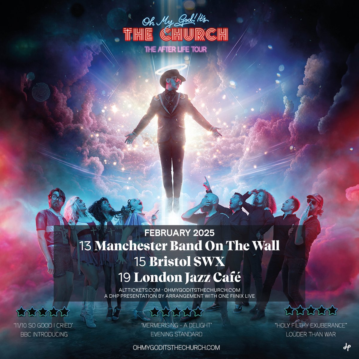 The Church of Rock ‘n’ Roll, <a href="/OMGitsTheChurch/">Oh My God! It's The Church</a> have just announced their After Live Tour and they are stopping at Manchester, Bristol and London in February 2025!

Tickets go on sale 10am Friday, set a reminder: bit.ly/4eFqAc5