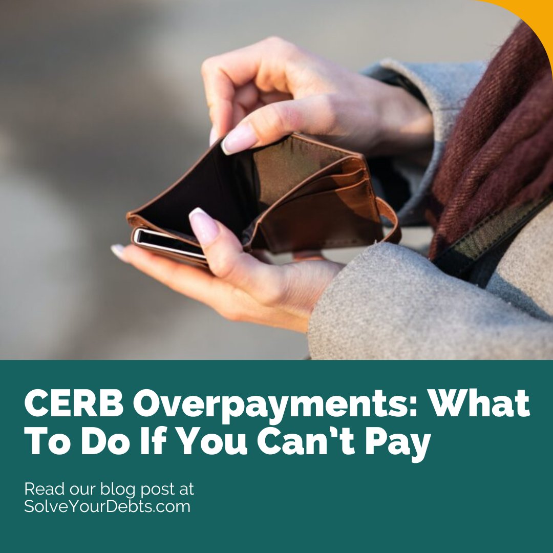 SolveYourDebts's tweet image. We&apos;re seeing a lot of clients that still owe from CERB/EI overpayments from the pandemic.  If you owe, don&apos;t ignore it. The CRA has great powers to make you pay back any owed money. 

Find out what to do if you can&apos;t pay. loom.ly/j1rzNpw